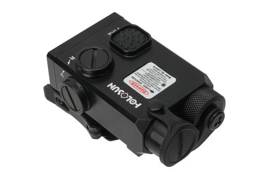 Holosun LS221G-IR Co-Axial Green & IR laser aiming device features an aluminum 7075-T6 housing